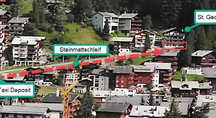 House St-george Cozy With Terrace And View On Village Of Zermatt